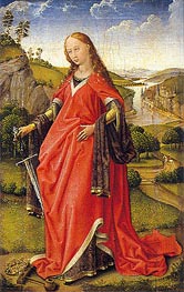 Saint Catherine of Alexandria | van der Weyden | Gemälde Reproduktion