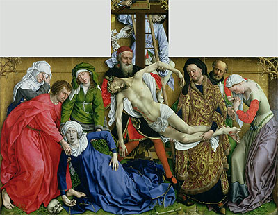 Descent from the Cross, c.1435 | Rogier van der Weyden | Gemälde Reproduktion