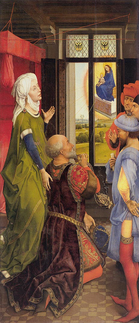 Vision of the Emperor Octavian, c.1445/48 by Rogier van der Weyden | Painting Reproduction