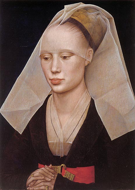 Portrait of a Lady, c.1460 by Rogier van der Weyden | Painting Reproduction