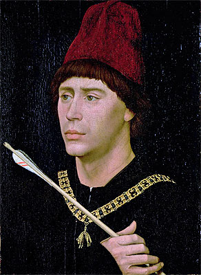 Portrait of Anthony of Burgundy, c.1456 by Rogier van der Weyden | Painting Reproduction