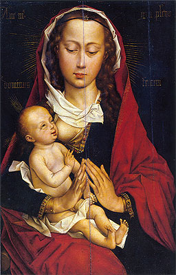 Madonna, c.1460/75 by Rogier van der Weyden | Painting Reproduction