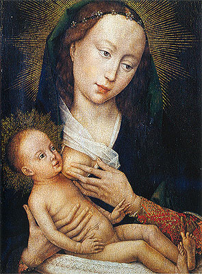 Madonna, c.1450/60 by Rogier van der Weyden | Painting Reproduction