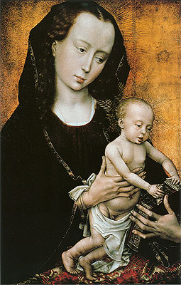 Madonna, c.1460 by Rogier van der Weyden | Painting Reproduction