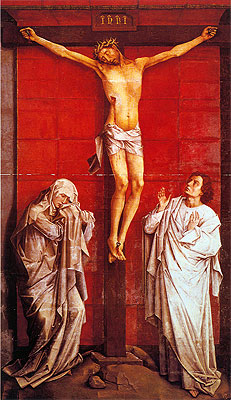 Crucifixion, c.1460 | Rogier van der Weyden | Gemälde Reproduktion
