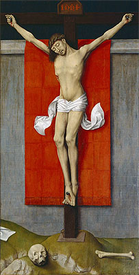 The Crucifixion, c.1450/55 | van der Weyden | Gemälde Reproduktion