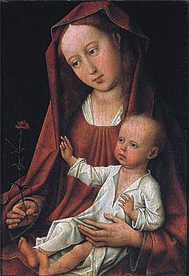 Madonna with Child, undated | Rogier van der Weyden | Painting Reproduction
