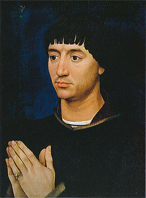 Porträt von Jean de Gros | Rogier van der Weyden | Gemälde Reproduktion