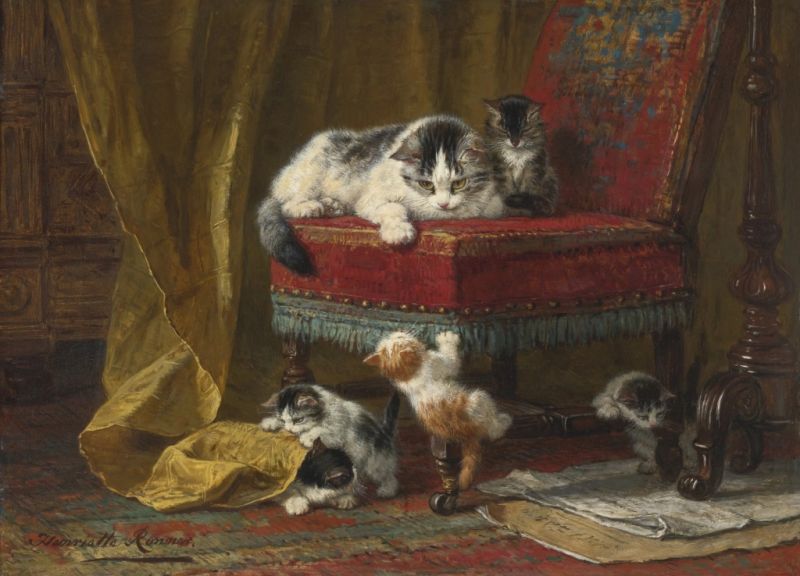 Mother's Pride, n.d. | Henriëtte Ronner-Knip