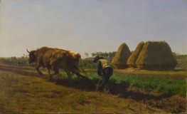 Ploughing Scene, 1854 by Rosa Bonheur | Painting Reproduction