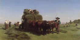 Heuernte in der Auvergne | Rosa Bonheur | Gemälde Reproduktion