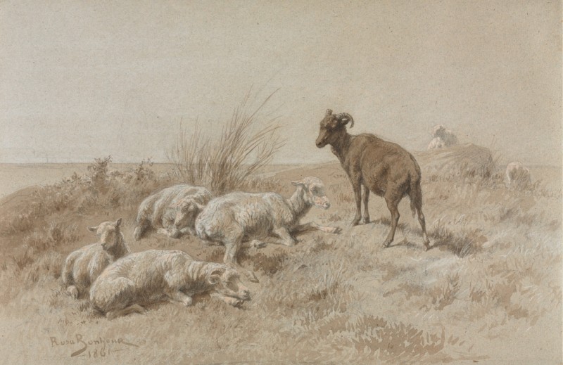 Schafe, 1861 | Rosa Bonheur