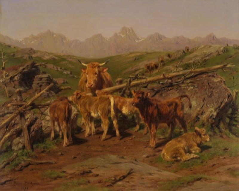 Rosa Bonheur | Weaning the Calves, 1879 Weaning the Calves, 1879 | Rosa Bonheur
