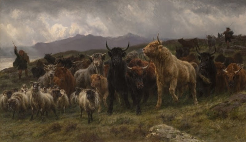 Highland Raid, 1860 | Rosa Bonheur
