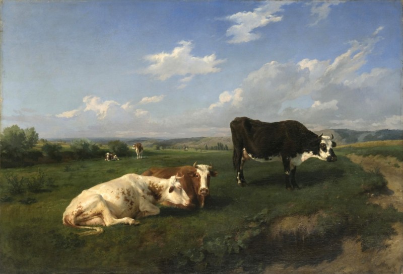 Rosa Bonheur | Landscape with Cattle, n.d. Landscape with Cattle, n.d. | Rosa Bonheur