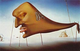 Schlafen, 1937 von Dali | Gemälde-Reproduktion