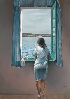 Figure at the Window | Dali | Painting Reproduction 17139 | TOPofART