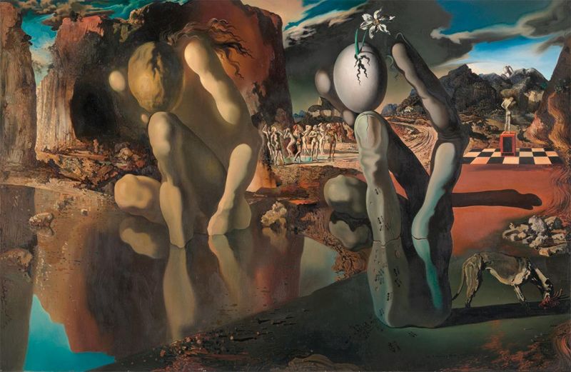 Die Metamorphose des Narziss | Dali | Gemälde Reproduktion