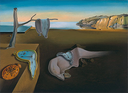 Die Beständigkeit der Erinnerung, 1931 | Dali | Gemälde Reproduktion