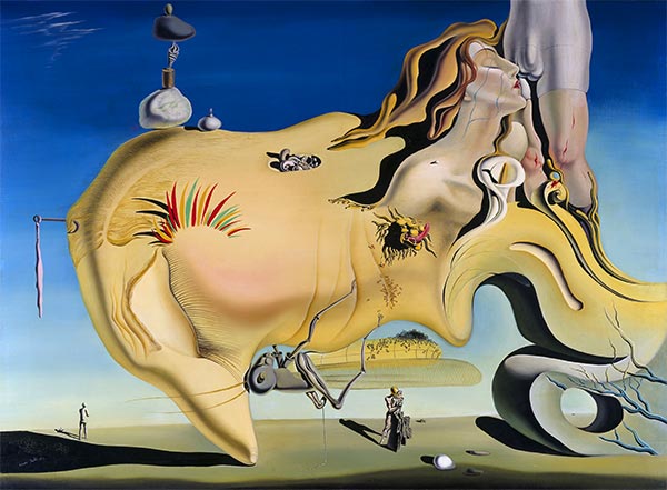 The Great Masturbator, 1929 | Dali | Gemälde Reproduktion