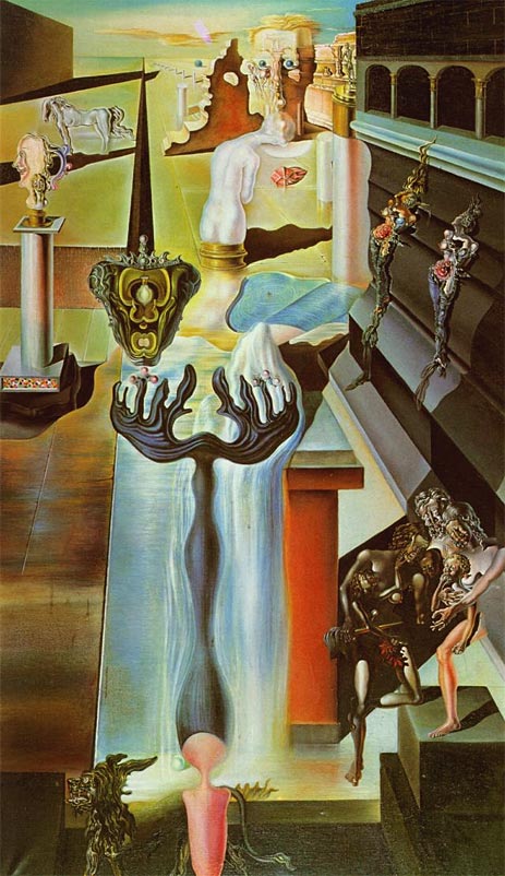 Der unsichtbare Mann, 1929 | Dali | Gemälde Reproduktion
