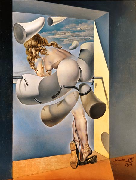 Young Virgin Auto-Sodomized by Her Own Chastity, 1954 | Dali | Painting Reproduction