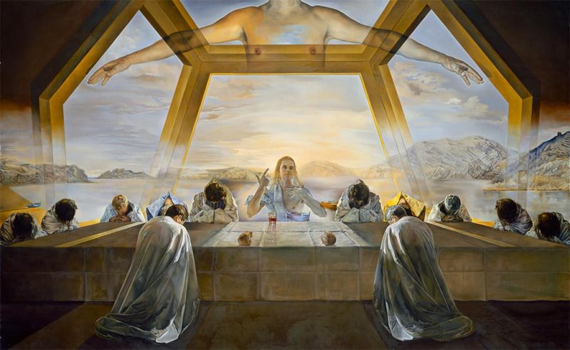 Das Abendmahl | Dali | Gemälde Reproduktion