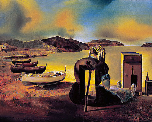 Weaning of Furniture Nutrition, 1934 | Dali | Painting Reproduction
