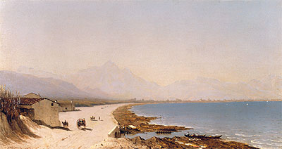 Near Palermo, 1874 | Sanford Robinson Gifford | Gemälde Reproduktion