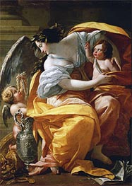 Wealth, c.1635 by Simon Vouet | Painting Reproduction