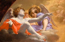 Model for Altarpiece in St. Peter's | Simon Vouet | Painting Reproduction