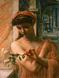 Psyche in the Temple of Love | Edward Poynter | Painting Reproduction