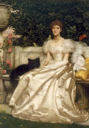 The Hon. Violet Monckton | Edward Poynter | Painting Reproduction
