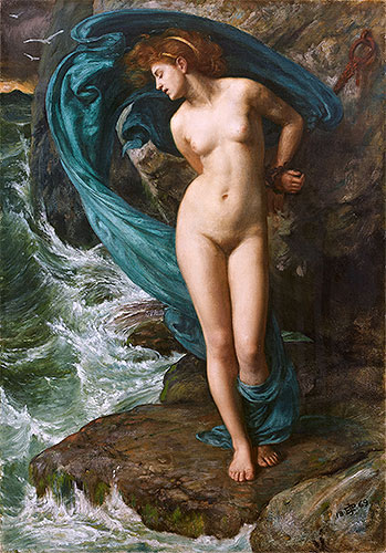 Andromeda, 1869 by Edward Poynter | Painting Reproduction