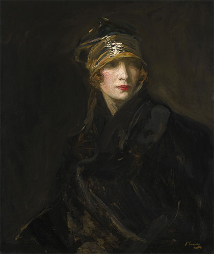 The Gold Turban, 1929 | Sir John Lavery | Painting Reproduction