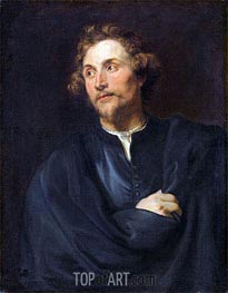 Portrait of the Sculptor Georg Petel | van Dyck | Gemälde Reproduktion