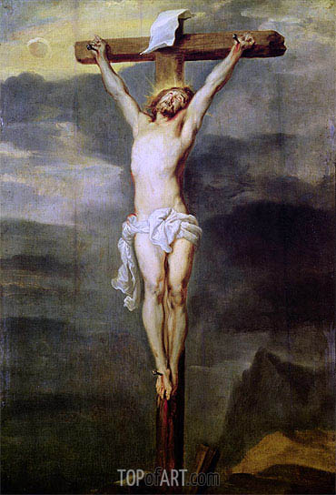 Christ on the Cross, 1627 | van Dyck | Gemälde Reproduktion