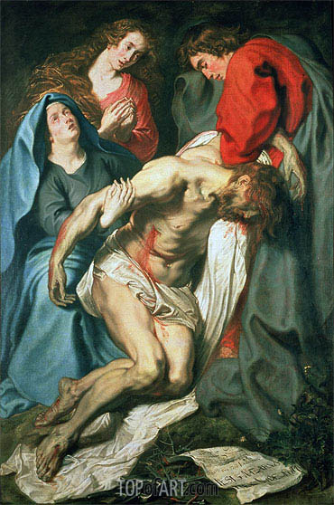 The Deposition, undated | van Dyck | Painting Reproduction