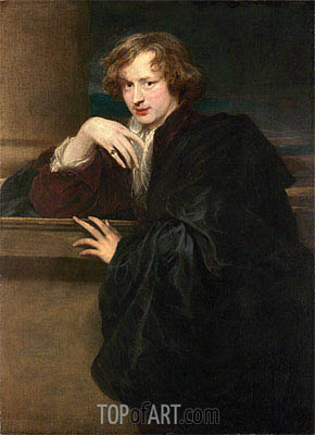Self-Portrait, c.1620/21 | van Dyck | Painting Reproduction