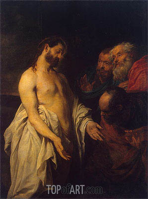 Appearance of Christ to his Disciples, c.1625/26 | van Dyck | Painting Reproduction
