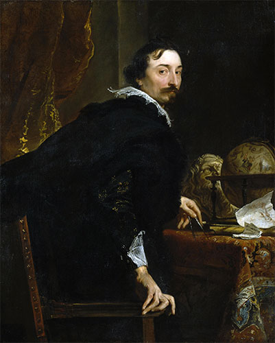 Porträt von Lucas van Uffel | Anthony van Dyck | Gemälde Reproduktion
