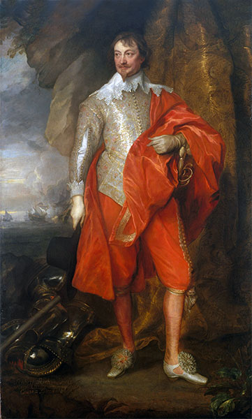 Robert Rich, zweiter Earl von Warwick | Anthony van Dyck | Gemälde Reproduktion