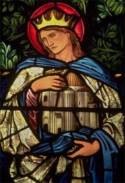 King Solomon Holding the Temple, 1890 by Burne-Jones | Painting Reproduction