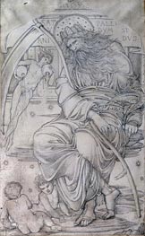 Saturn, Undated by Burne-Jones | Painting Reproduction