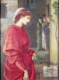 Beatrice, 1870 by Burne-Jones | Painting Reproduction