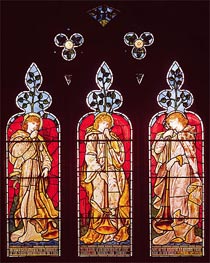 Three Trumpeting Angels, Undated by Burne-Jones | Painting Reproduction