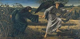 Love and the Pilgrim, c.1896/97 by Burne-Jones | Painting Reproduction