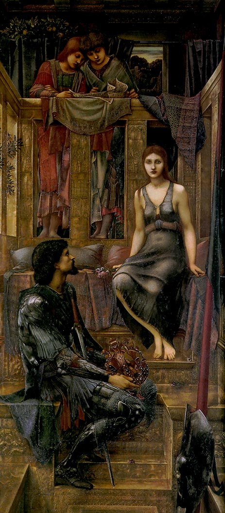 King Cophetua and the Beggar Maid, 1884 | Burne-Jones | Gemälde Reproduktion