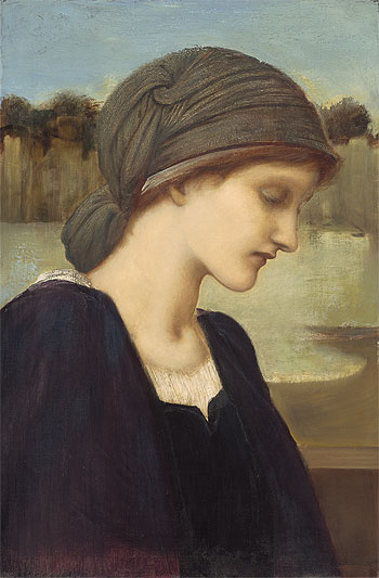 Flamma Vestalis | Burne-Jones | Gemälde Reproduktion