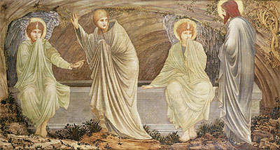 Der Morgen der Auferstehung | Burne-Jones | Gemälde Reproduktion